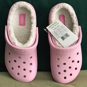 Crocs Classic Lined Clog | Ballerina Pink NWT HTF